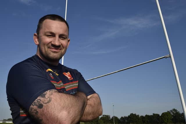 Peterborough RUFC head coach Shane Manning.