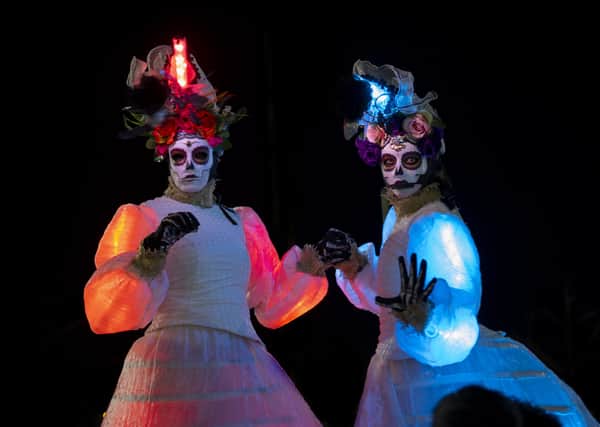 See Las Muertas on Saturday and Sunday in  Peterborough city centre