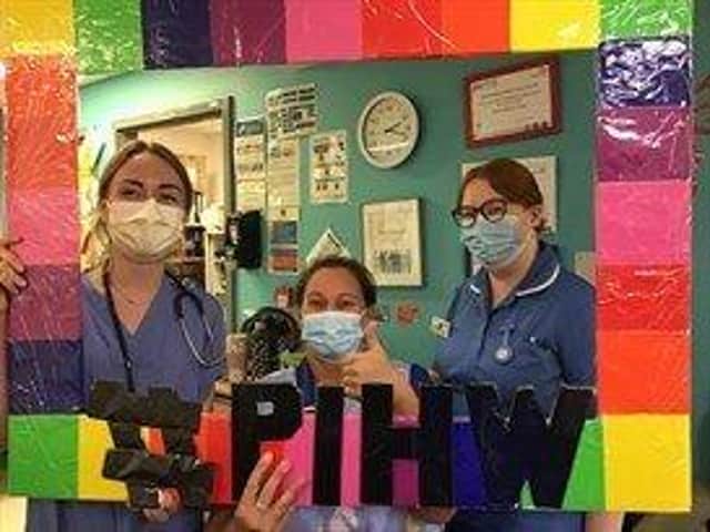 The teams have been celebrating Play in Hospital Week