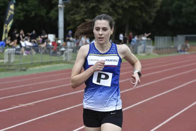 Chloe Finlay finished third in the ladies race.
