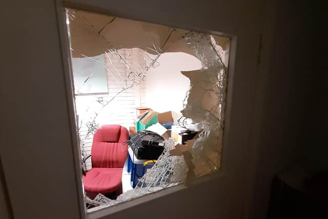 Damage caused during the incidents