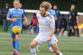 Craig Mackail-Smith played for Bedford Town against Peterborough Sports.