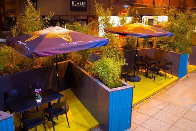Peterborough city centre restaurant embraces cafe culture with ‘parklet’