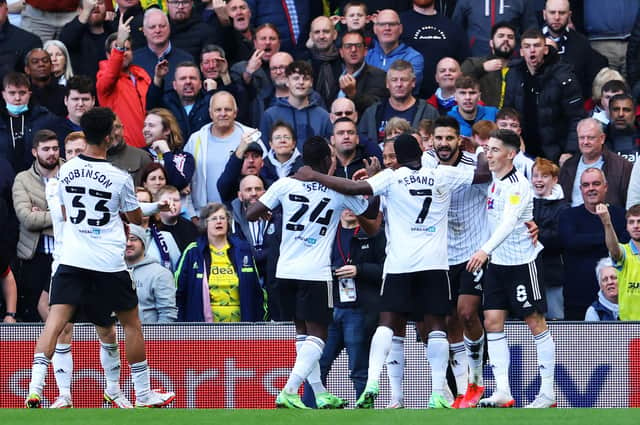 Fulham celebrate yet another goal. Photo: Andrew Redington, Getty Images.