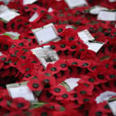 Wreaths lay at the foot of the Cenotaph in London. This year marks the 70th anniversary of the start of the Second World War.  (Photo by Dan Kitwood/Getty Images)