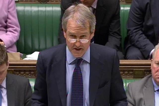 Environment Secretary Owen Paterson speaking in the House of Commons. Photo: PA Wire