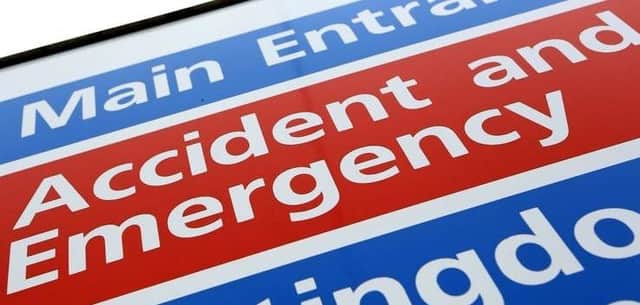 More patients visited A&E at Peterborough and Stamford Hospitals last month.