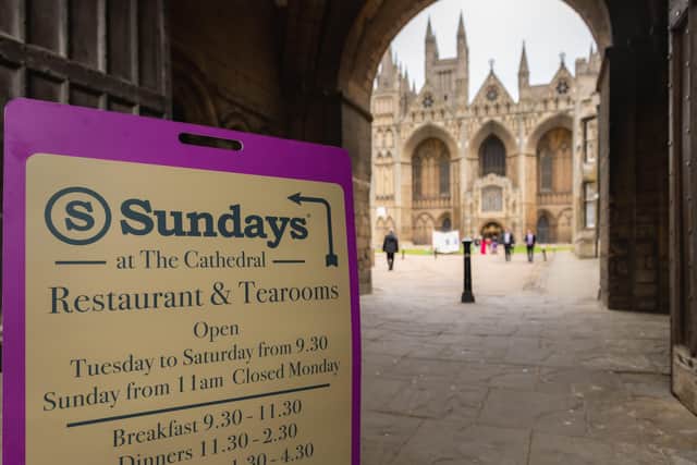 Sundays is getting back to normal - and launching its traditional Christmas Dinner