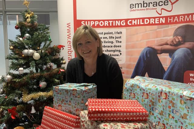 Anne Campbell, chief executive of  Embrace CVoC, says: “Nothing beats seeing the delight on children’s faces when they see gifts from Santa under the Christmas tree.’’