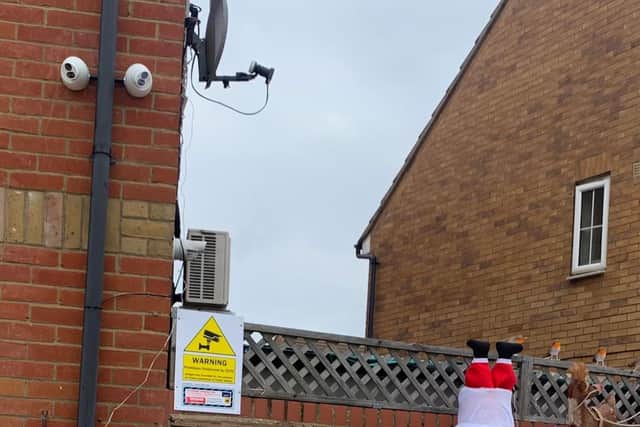 Ace4CCTV generously provided a loan of the CCTV equipment for the Christmas period