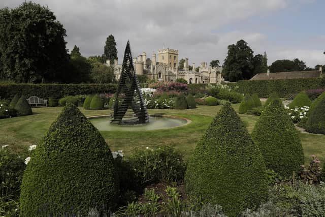 Elton Hall and gardens