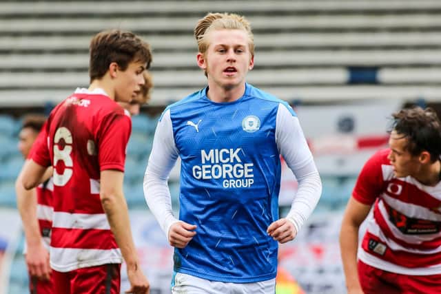 Posh youth team player Kellan Hickinson. Photo: Joe Dent/theposh.com