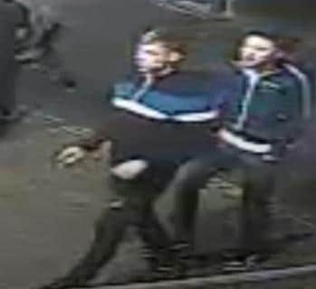 Police have issued CCTV images of men they want to trace