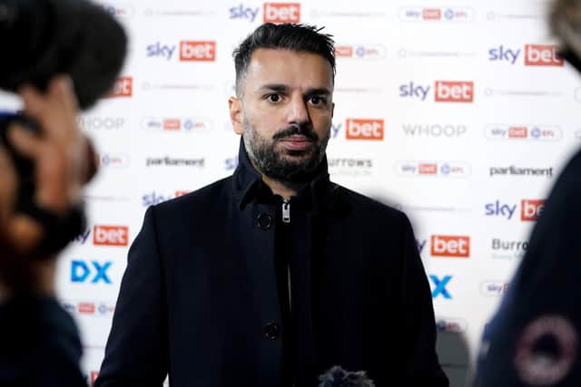 New arnsley manage Poya Asbaghi. Photo:: Zac Goodwin/PA Wire.