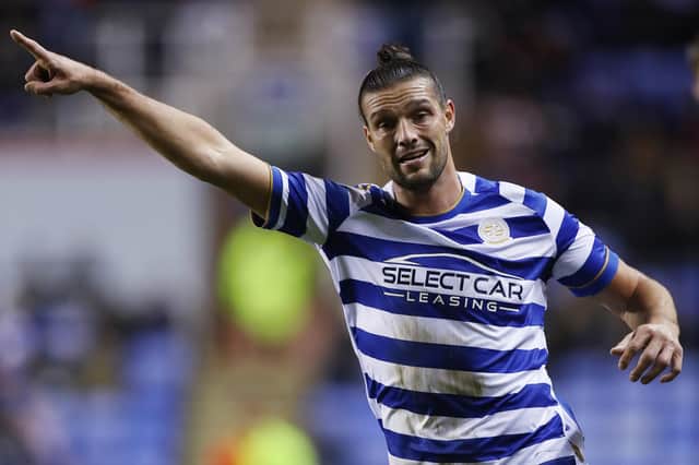 Reading striker Andy Carroll. Photo: Alex Morton/Getty Images.