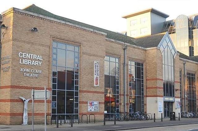 Peterborough's Central Library in Broadway