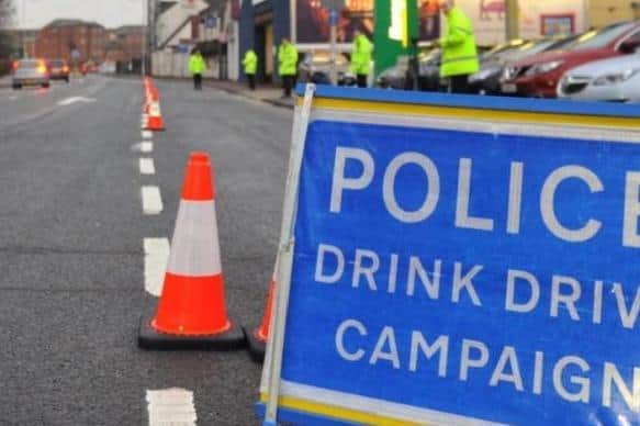 The police drink drive campaign is running over the festive period