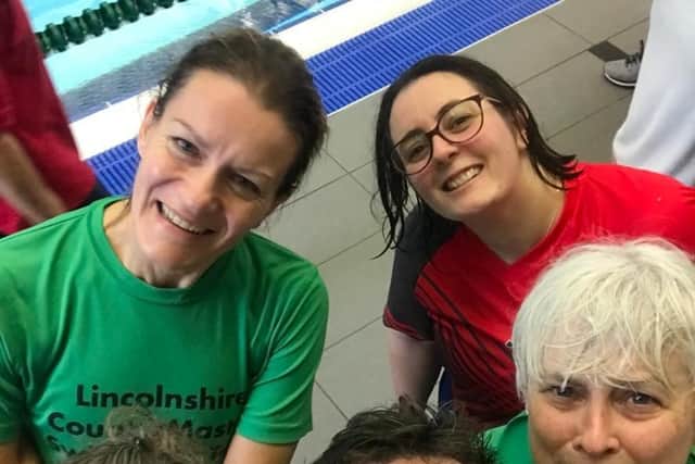 The Deepings Swimming Club Masters team