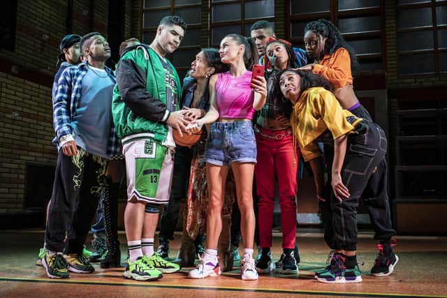 Bring It On The Musical at Peterborough New Theatre.Photo: Helen Maybanks.