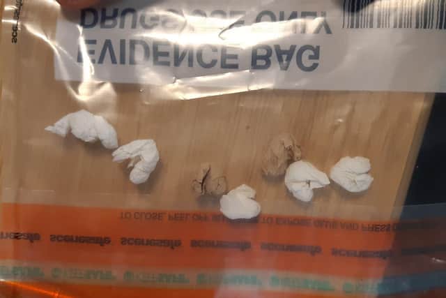 Drugs seized as part of the operation.