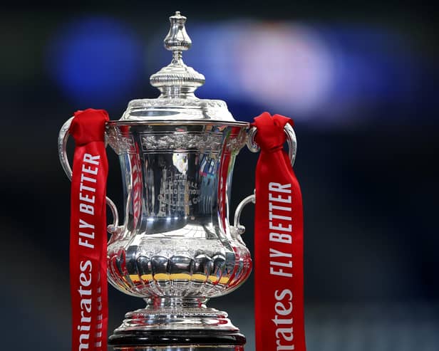 The FA Cup trophy. Photo: Alex Pantling/Getty Images.