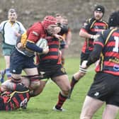 Sam Crooks scored an early try for Borough at Derby.
