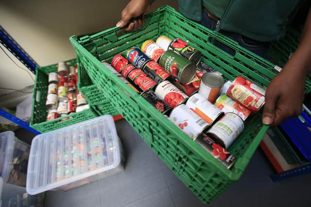 Food donations.