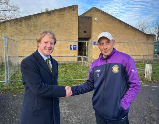 Stuart Cave met with Peterborough MP Paul Bristow to discuss what can be done for the facilities.