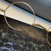 The glasses are believed to have been owned by Gandhi