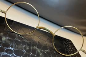 The glasses are believed to have been owned by Gandhi