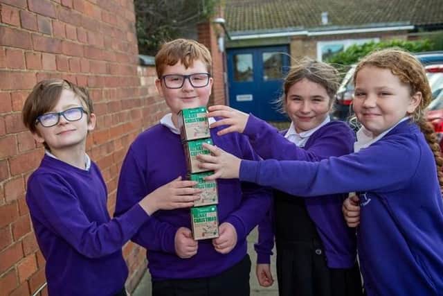 Ramsey Junior School pupils