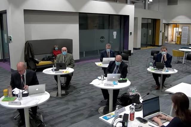 A recent Extraordinary Full Council meeting.