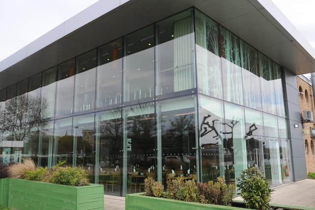 Exterior of Key Theatre restaurant EMN-180417-152328009 EMN-180417-152328009