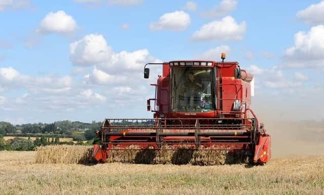 Income from farming in Peterborough fell to a record low last year.
