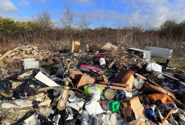 Fly-tipping reached a new record level in Peterborough