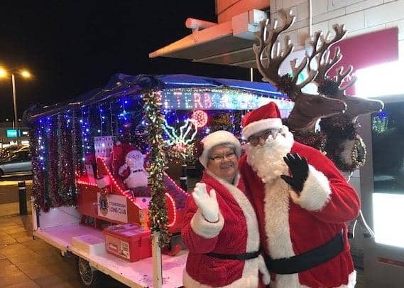 Did you spot Santa out on his festive route?