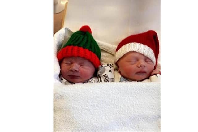 Twins Dorothy and Charles.