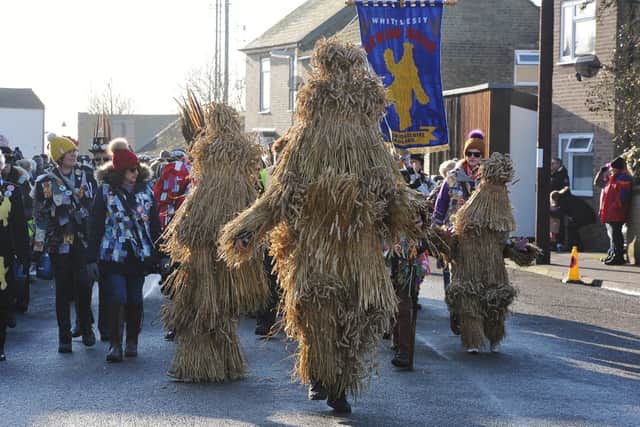 Straw Bear Festival 2020 at Whittlesey. EMN-200118-154335009