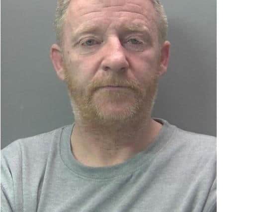 William Thornton, 43, has been made subject of a two-year Criminal Behaviour Order after attempting to break in to Greggs bakery in Long Causeway.