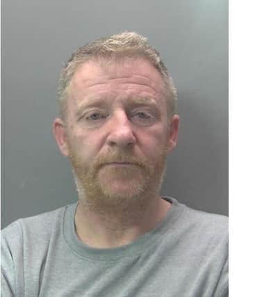 William Thornton, 43, has been made subject of a two-year Criminal Behaviour Order after attempting to break in to Greggs bakery in Long Causeway.
