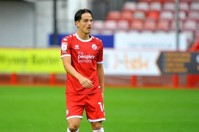 Tom Nichols scored for Crawley at Northampton.