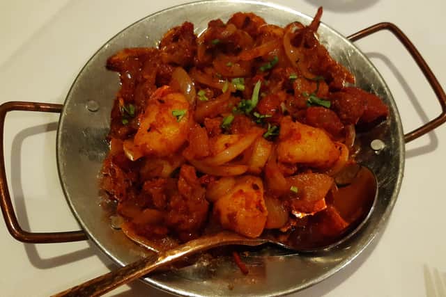 Brad Barnes dines at 1498 The Spice Affair, Priestgate, Peterborough city centre