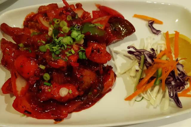 Brad Barnes dines at 1498 The Spice Affair, Priestgate, Peterborough city centre