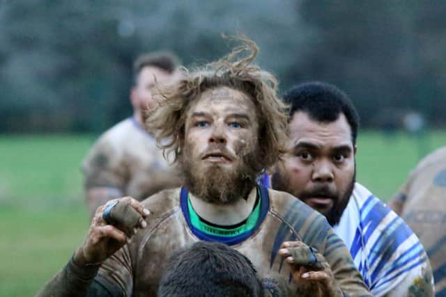 Peterborough Lions captain Chris Diamond during the win over Lutterworth. Photo: Mick Sutterby.