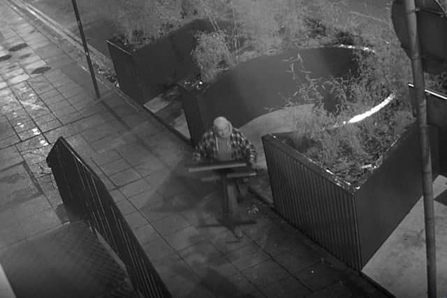 The table was taken outside of the Banyan Tree in Westgate on Saturday.