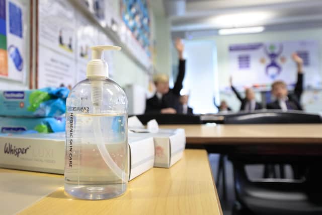 Covid impacted schools in Peterborough.
