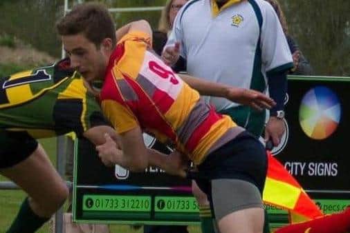 Tom Downer scored a hat-trick of tries for Borough at Oadby.