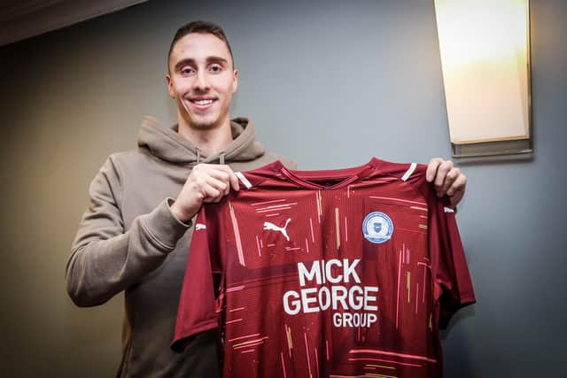 New Posh goalkeeper Steven Benda. Photo: Joe Dent/theposh.com.