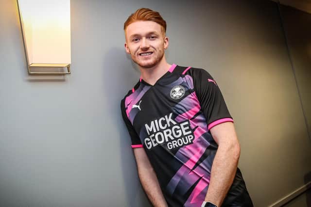 New Posh signing Callum Morton. Photo: Joe Dent/theposh.com.