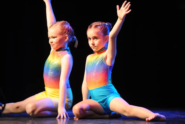 Members of Encore Dance Academy during ther 20th anniversary show dress rehearsal at the Cresset in 2020.